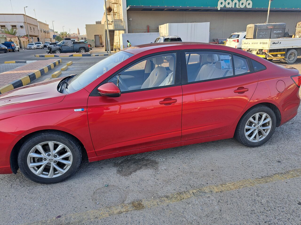 Dammam, Vehicles, Cars & Trucks , SAR 27000,  MG 5 &ndash; 2021 Model | Red | Excellent Condition,  2021,  Automatic,  125000 KM,