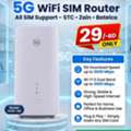 BHD 29,  5G WiFi SIM Router - Unlocked  All Sim Support - STC - Zain - Batelco  Offer Price 29/-BD