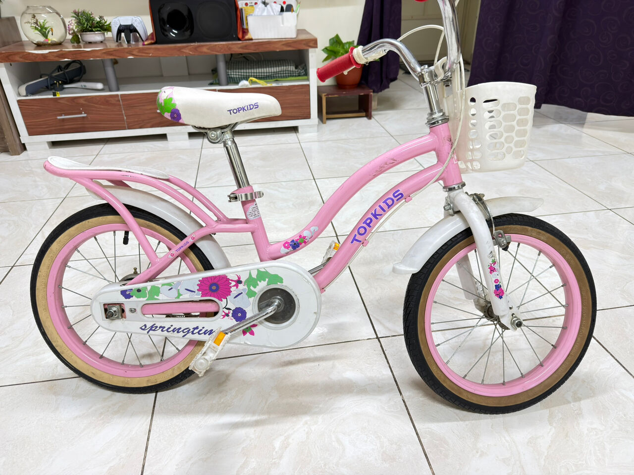 Jubail, Bicycles, SAR 200,  Girl Bicycle, Fit For 3 To 8 Years Old, Good Condition.
