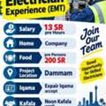 We Are Offering Electrician Experience (EMT)