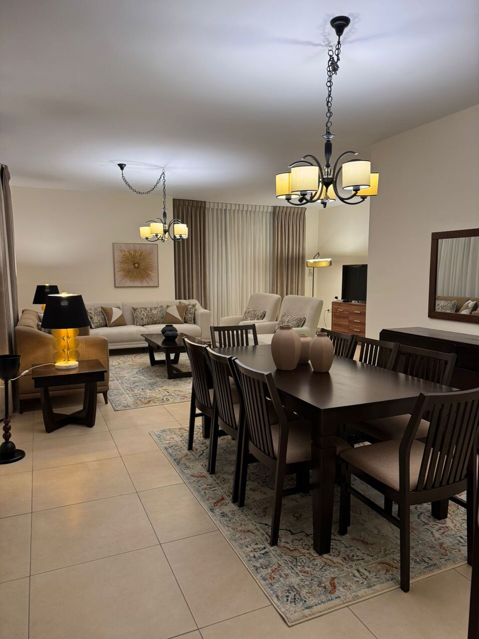 Abdoun, Apartments, Flats, Houses & Villas, JOD 24000/year,  Furnished,  3 BR,  Ground Fully Furinshed 3B Apartment With Outside Garden In Abdoun 00962777688956
