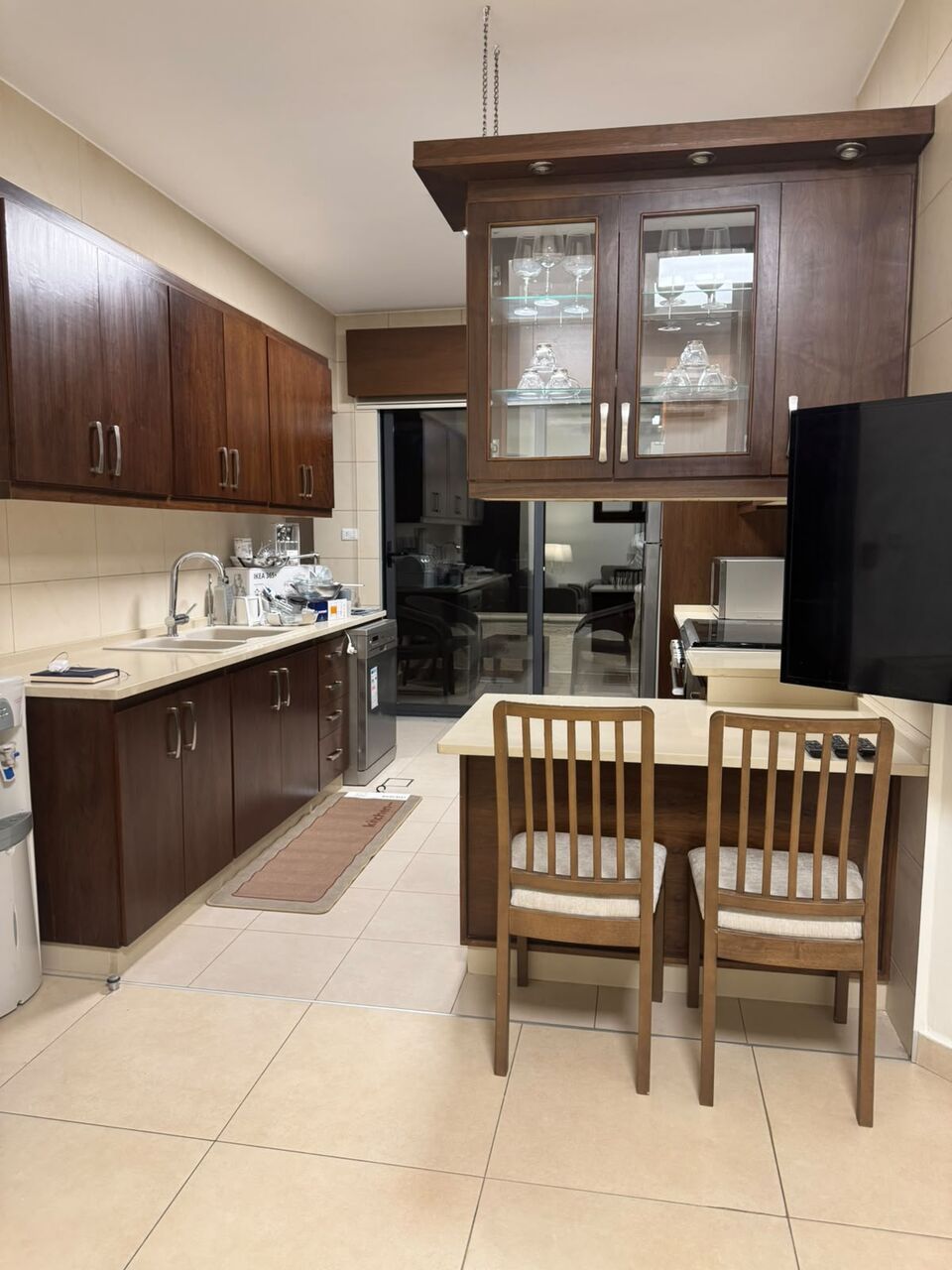 Abdoun, Apartments, Flats, Houses & Villas, JOD 24000/year,  Furnished,  3 BR,  Ground Fully Furinshed 3B Apartment With Outside Garden In Abdoun 00962777688956