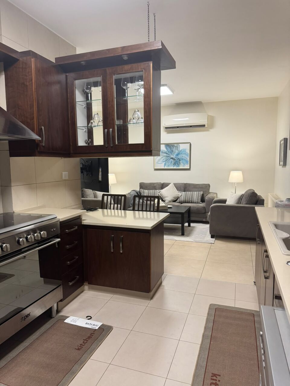 Abdoun, Apartments, Flats, Houses & Villas, JOD 18000/year,  Furnished,  3 BR,  Fully Furnished 3B Apart With Baconly In Abdoun 00962777688956