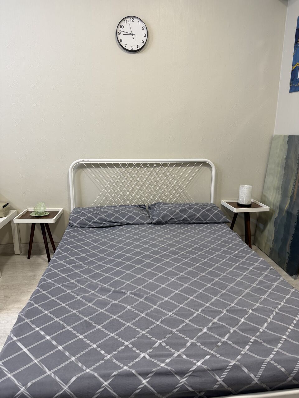 Tuwaiq, Furniture, SAR 420,  Ikea King Size Bed For Sale Without Mattrss