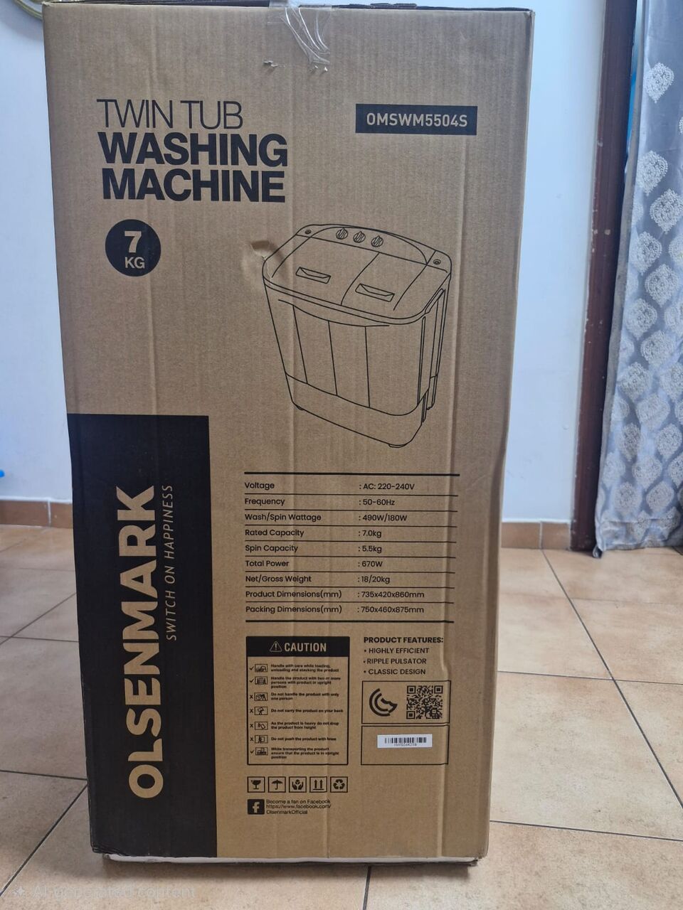 Al Sulaymaniyyah, Appliances, SAR 450,  Brand New Washing Machine