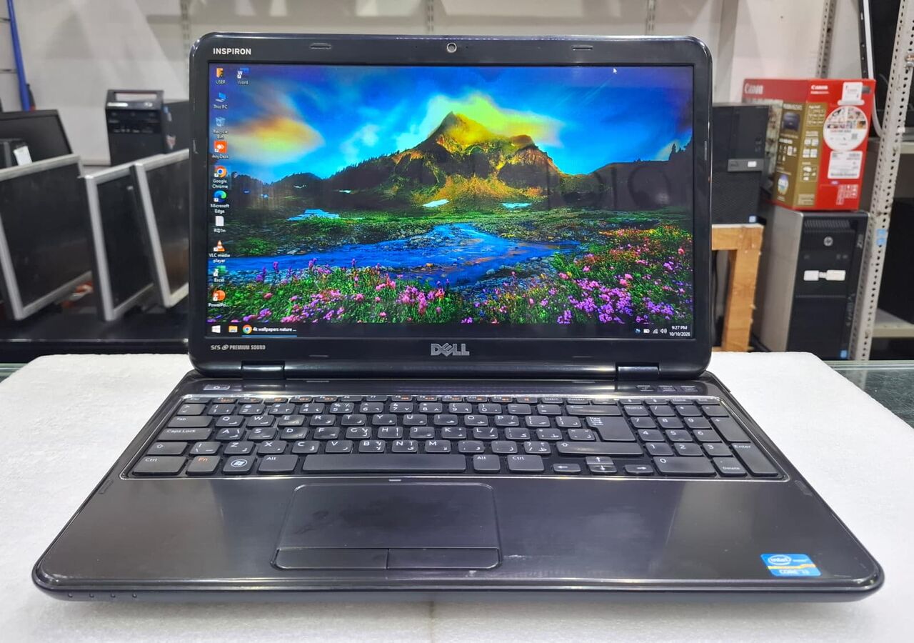 Manama, Computers, BHD 38,  DELL Inspiron Core I3 Laptop 15.6" HD Screen 6GB RAM + 500GB Hard Drive Free Bag & Mouse