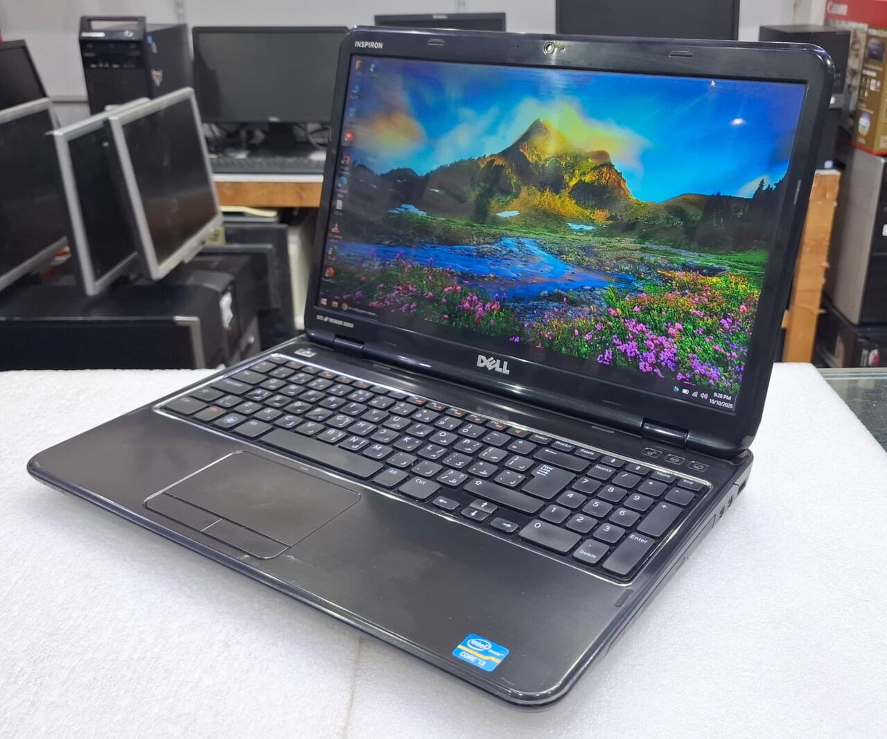 Manama, Computers, BHD 38,  DELL Inspiron Core I3 Laptop 15.6" HD Screen 6GB RAM + 500GB Hard Drive Free Bag & Mouse
