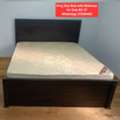 BHD 47,  ✅️ King Size Bed With Mattress For Sale In Good Condition With Delivery