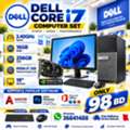 BHD 98,  DELL CORE I7 COMPUTER SET 2GB NVIDIA 16GB RAM 256GB SSD 19" HD Monitor Call/36841488