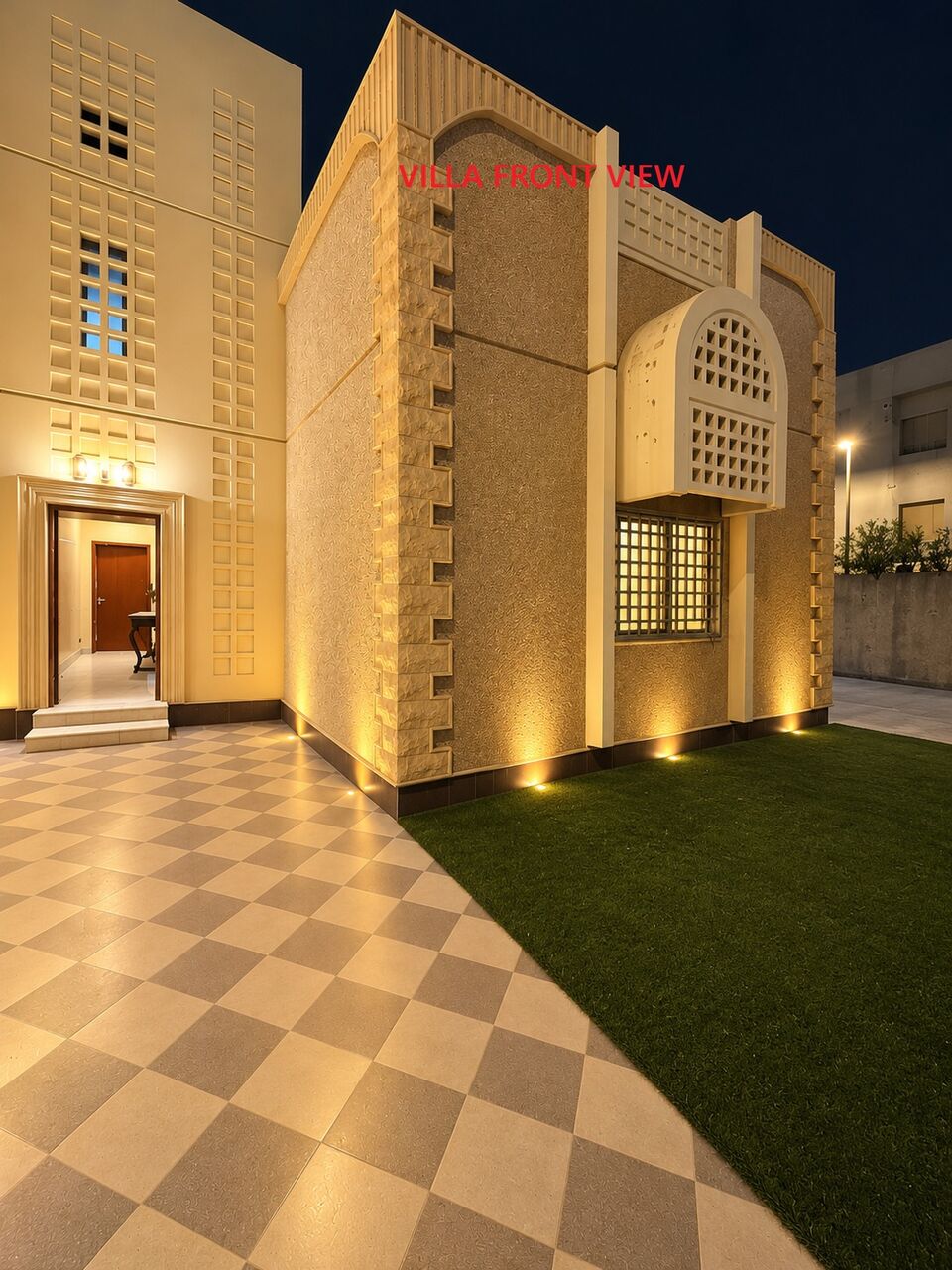 Riyadh, Villas, SAR 40000,  150 Sq. Meter,  Spacious 2 BHK Villa Portion For Rent &ndash; Al Jazira, Exit 17, Riyadh | SAR 40,000/Year