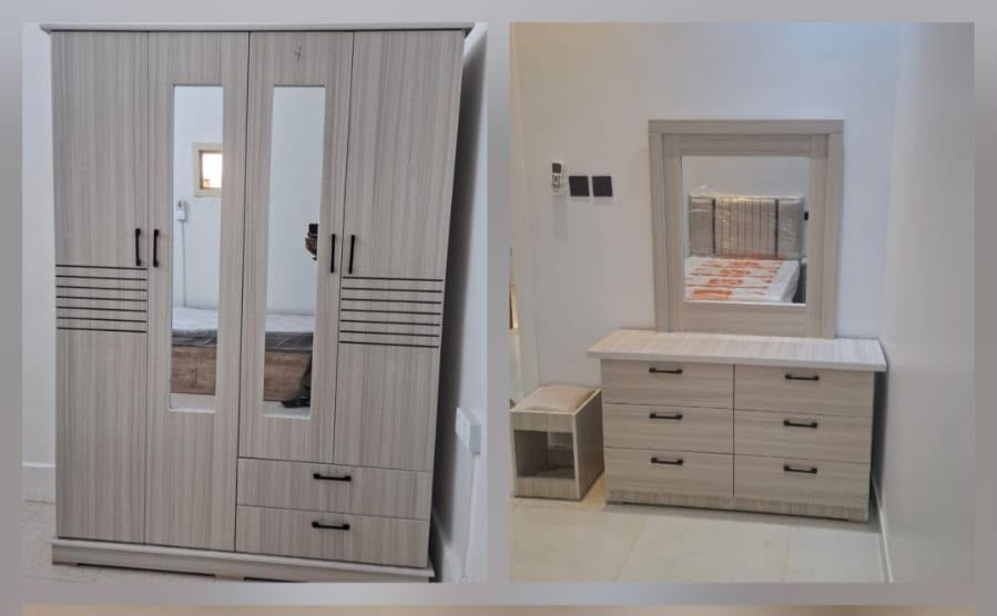Al Malqa, Furniture, SAR 111,  New Bedroom Set Sale Online Home Devlree Free
