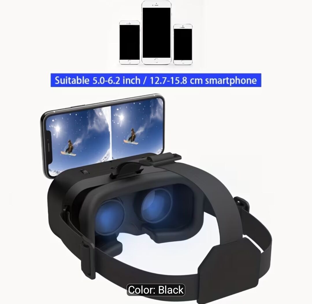 Riyadh, Photo & Video, SAR 100,  🥽 For Sale: VR SHINECON Virtual Reality Headset Experience 3D Entertainment At Home