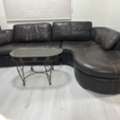 SAR 3000,  Leather Sofa