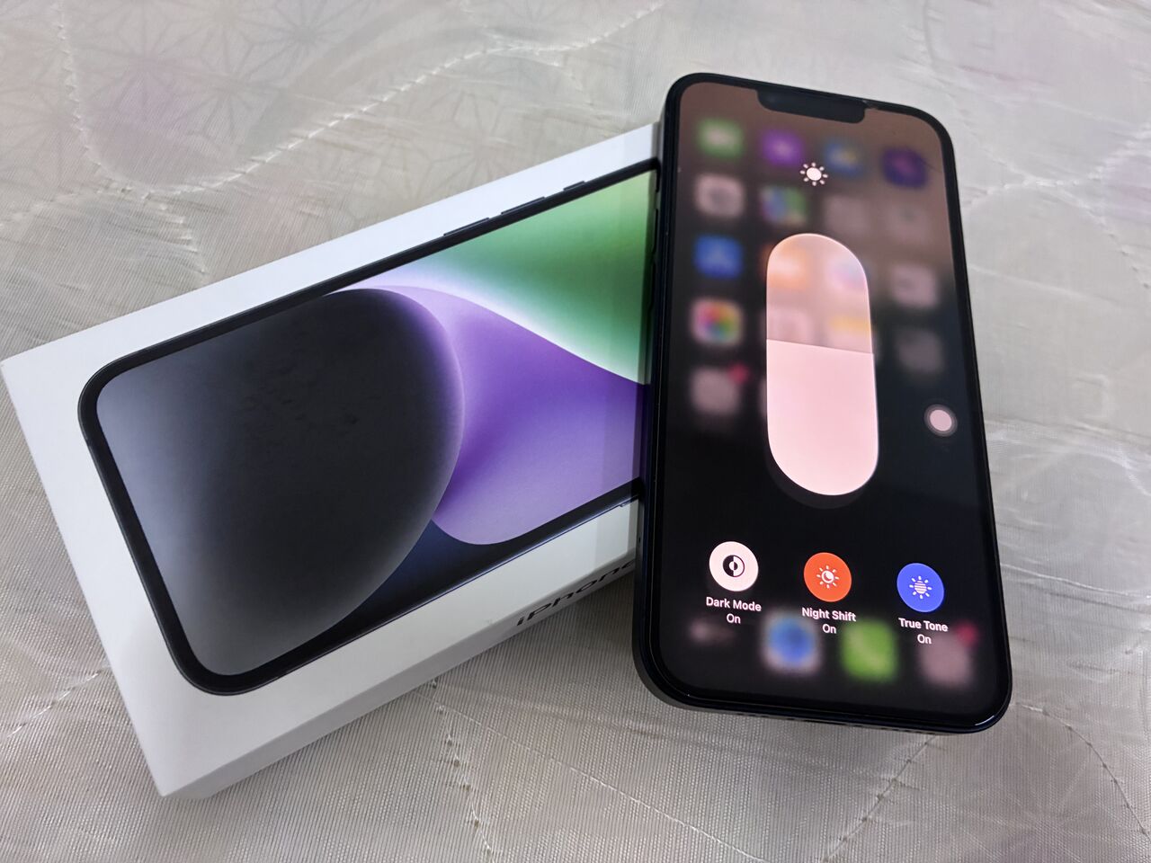 Jubail, Mobile Phones, SAR 22,  IPhone 14 128gb Battery Health 95% Same Like New Complete Box, With Apple Watch Serial 9