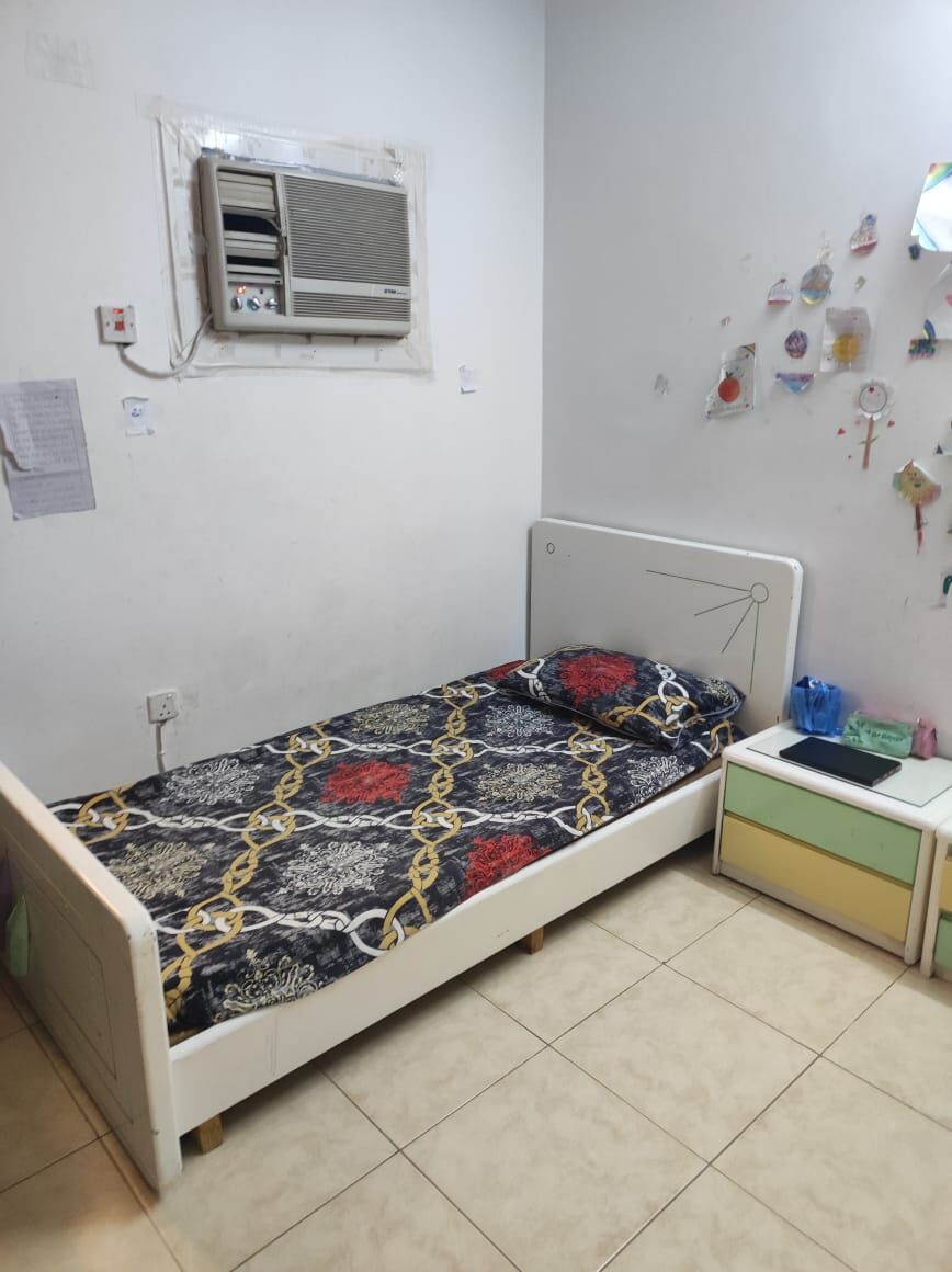 Riyadh, Furniture, SAR 1300,  Sell Single Bed, L Shaped Sofa, Cupboard And Dining Table