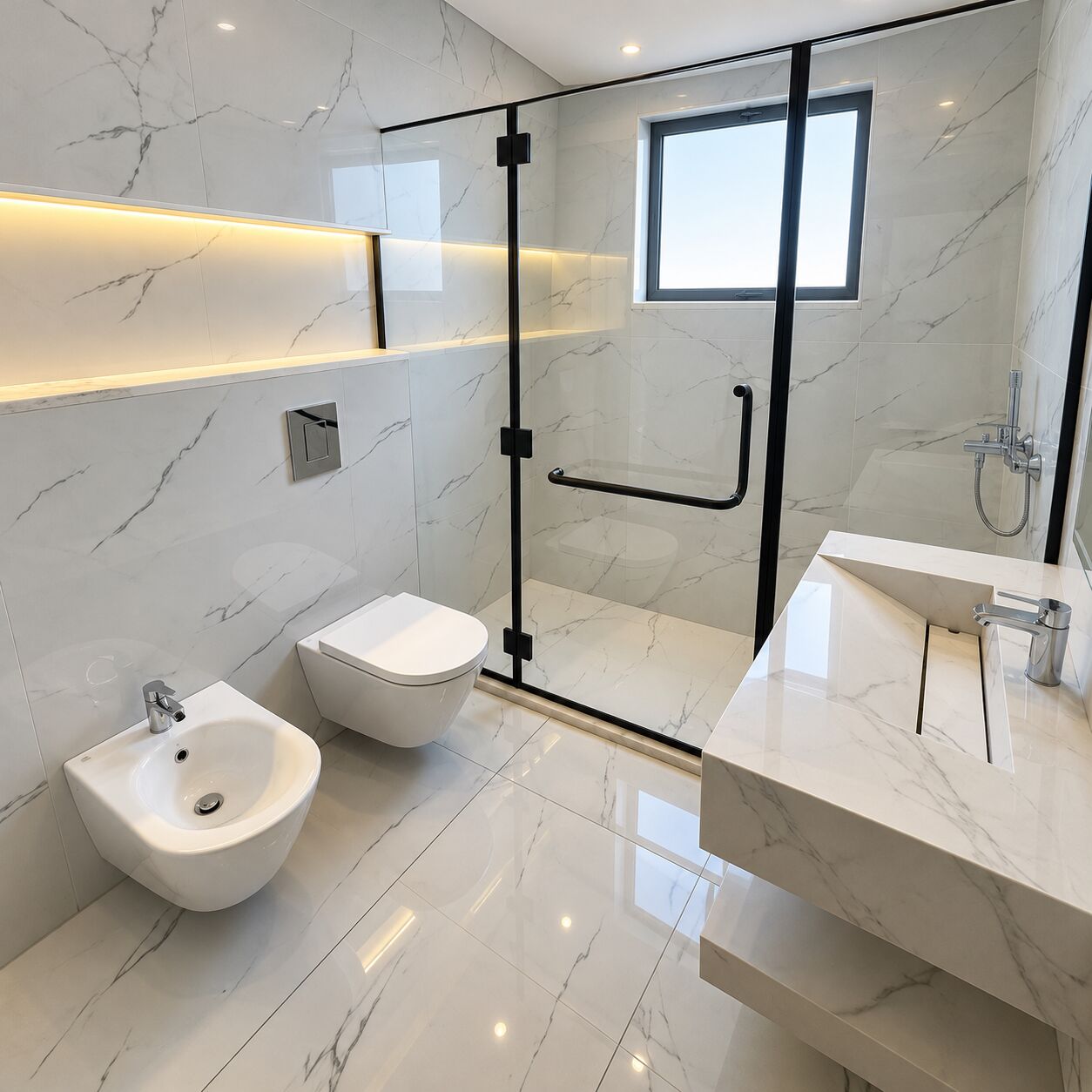 Abdoun, Apartments, Flats, Houses & Villas, JOD 25000/year,  4 BR,  260 Sq. Meter,  Newly Built Apartment For Rent In North Abdoun, Near The Dutch Embassy