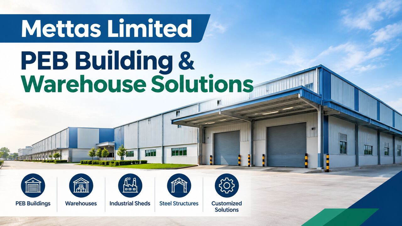 New Delhi, Real Estate, Mettas Limited PEB Building & Warehouse Solutions