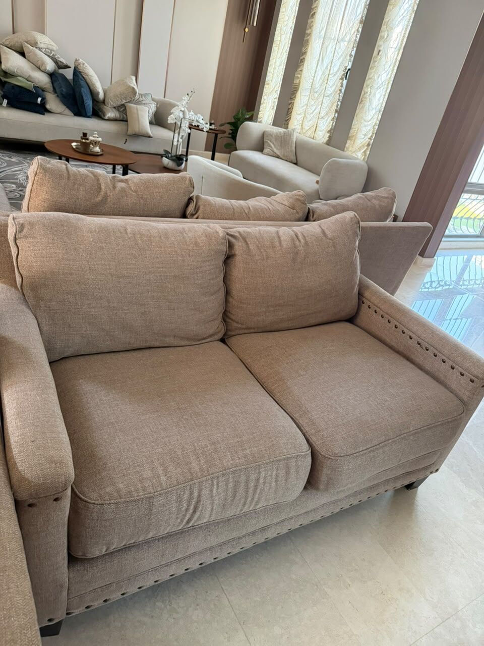 Jubail, Furniture, SAR 1200,  Sofa Good Condition Hom Box For Sale
