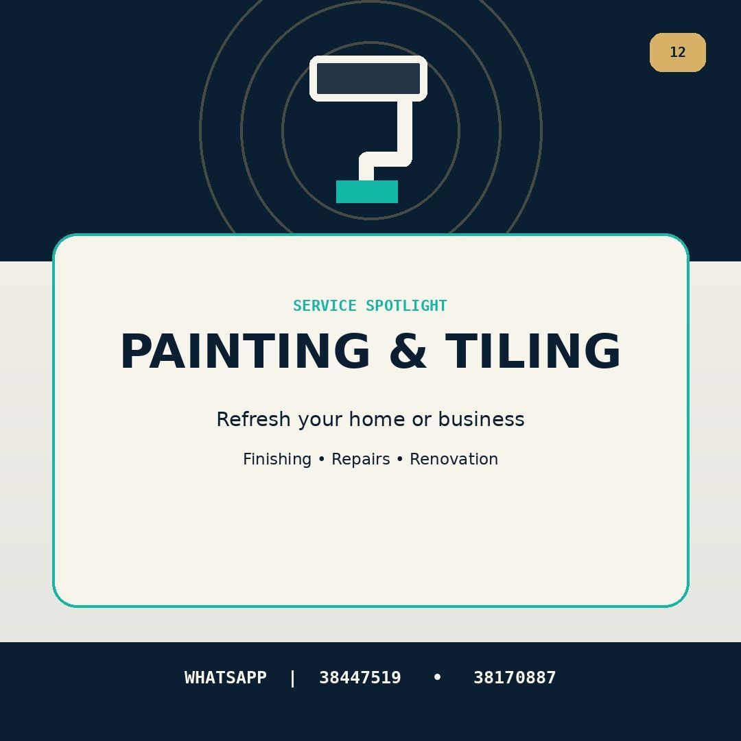 Gudaibiya, Business, PAINTING AND TILTING