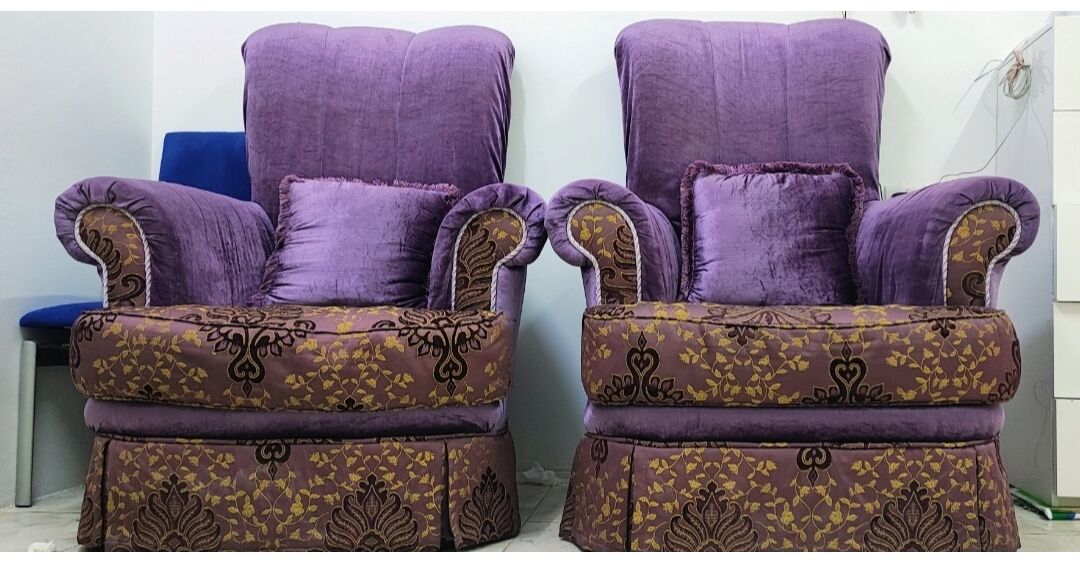Al Yarmouk, Furniture, SAR 110,  Big 2 Piece Sofa Set For Sale