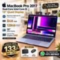 BHD 133,  MacBook Pro Core I5 2.3Ghz 8GB RAM 13"Quad Display With Type-C Adapter FREE Laptop & Mouse