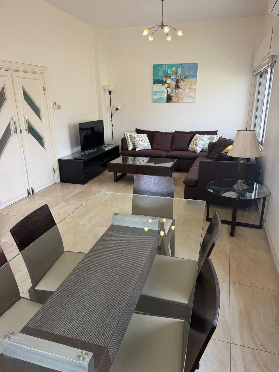 Amman, Apartments, Flats, Houses & Villas, JOD 666/month,  Furnished,  3 BR,  140 Sq. Meter,  Newly Renovated Furnished Flat - Excellent Location. From Owner-GYM