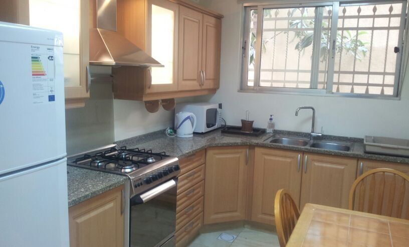 Amman, Apartments, Flats, Houses & Villas, JOD 500/month,  Furnished,  2 BR,  90 Sq. Meter,  A Newly Renovated Furnished Flat - From Owner- PRIVATE Entrance & Garden-Character-GYM