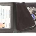 USD 4,  Police Leather Badge Holder Wallet, ID Card Holder Purse