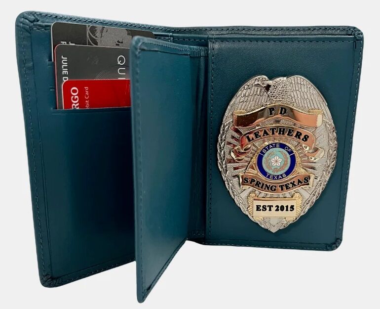 New York, Clothing & Accessories, USD 4,  Leather Badge Holder Wallets, Neck Wallet, Leather ID Card Holder Purse