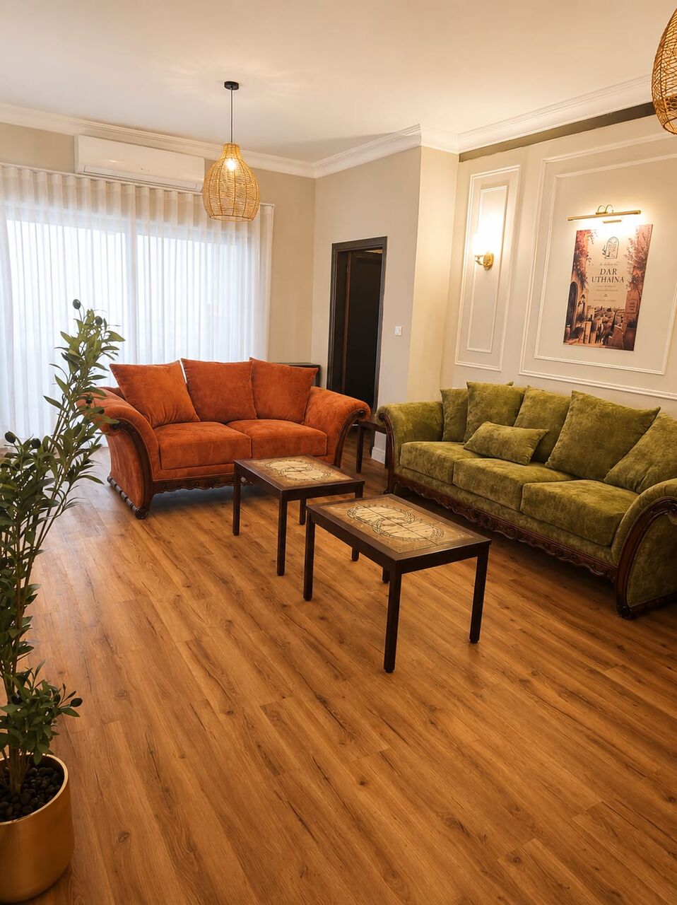 Amman, Apartments, Flats, Houses & Villas, JOD 20/year,  Furnished,  4 BR,  211 Sq. Meter,  Apartment For Rent  In Umm Uthayna