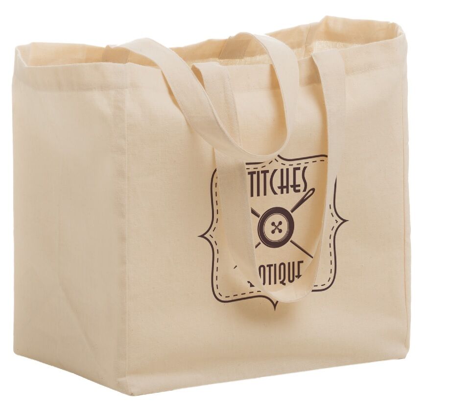 New York, Clothing & Accessories, Canvas Tote Bags Cotton Grocery Bag Promotional Shopping Bags