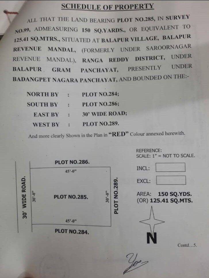 Hyderabad, Real Estate For Sale, INR 36500,  Studio,  150 Sq. Yard,  MEGA DREAM CITY (Balapur, Mallapur RCI Road) Hyderabad