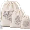 Muslin Bag Cotton Pouch Party Favor Bag Cotton Wedding Bag Dust Bag