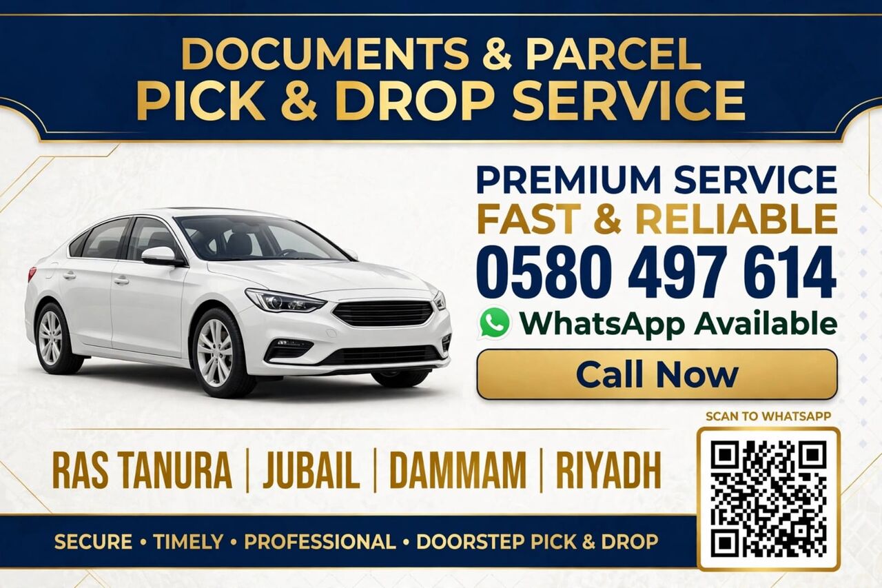 Jubail, Delivery, Pick And Drop Delivery Services