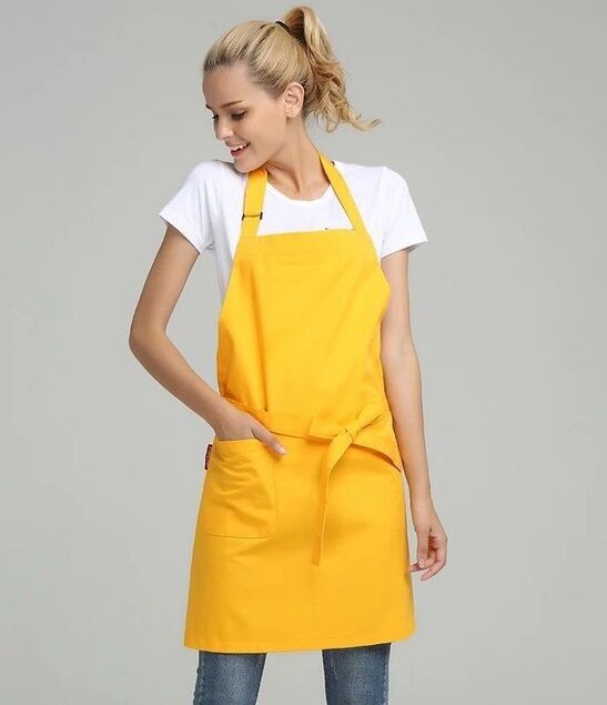 New York, Clothing & Accessories, USD 1,  Promotional Kitchen Apron, Custom Logo Printed Chef Apron, Cotton Twill Aprons