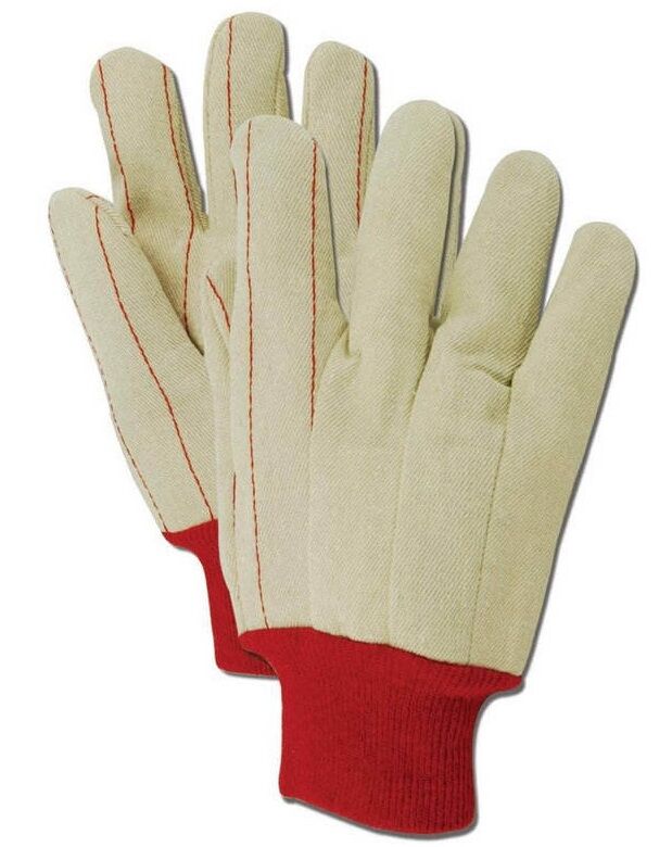 New York, Clothing & Accessories, USD 1,  Canvas Glove, Cotton Drill Glove, Drill Working Glove With Knitted Wrist & Cuff