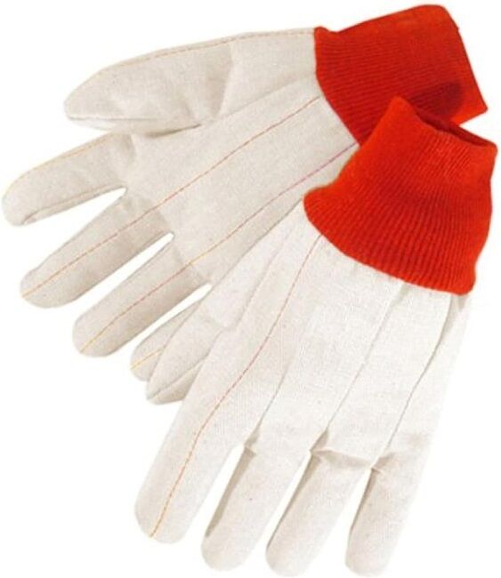New York, Clothing & Accessories, USD 1,  Canvas Glove, Cotton Drill Glove, Drill Working Glove With Knitted Wrist & Cuff