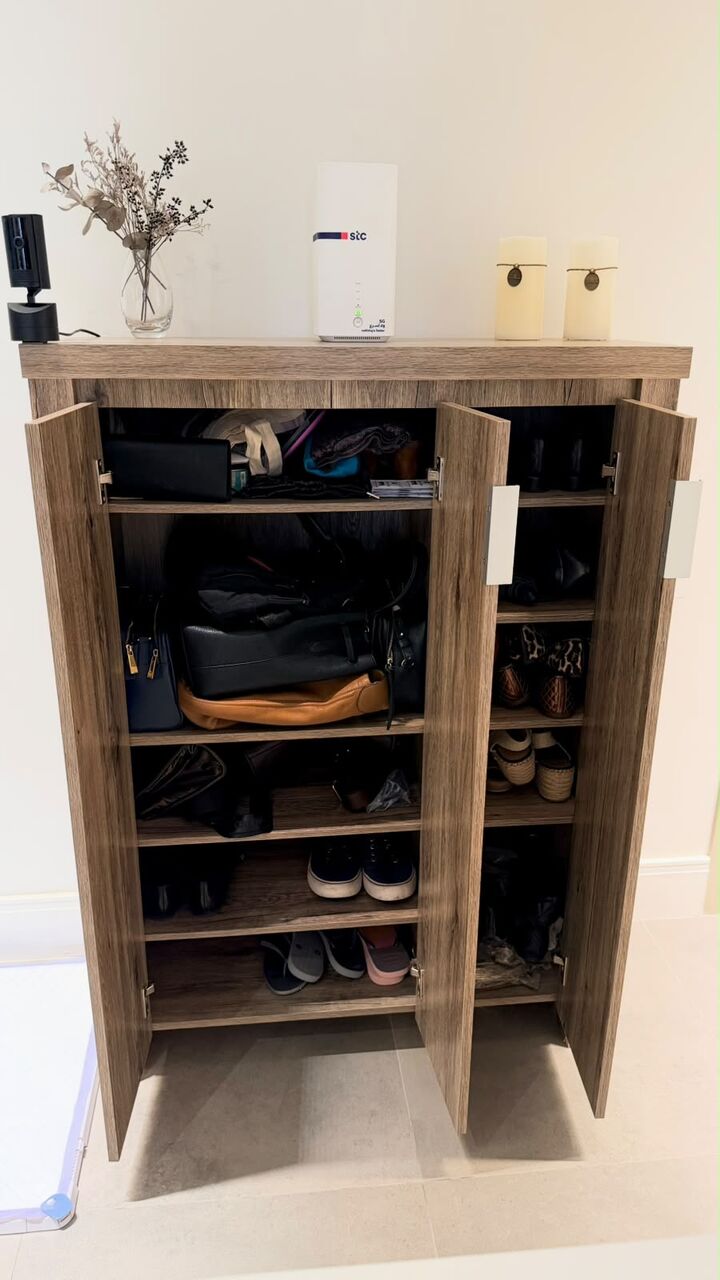 Al Hamra, Furniture, SAR 200,  IKEA Shoe Racks (Light Brown & Dark Brown) &ndash; Riyadh