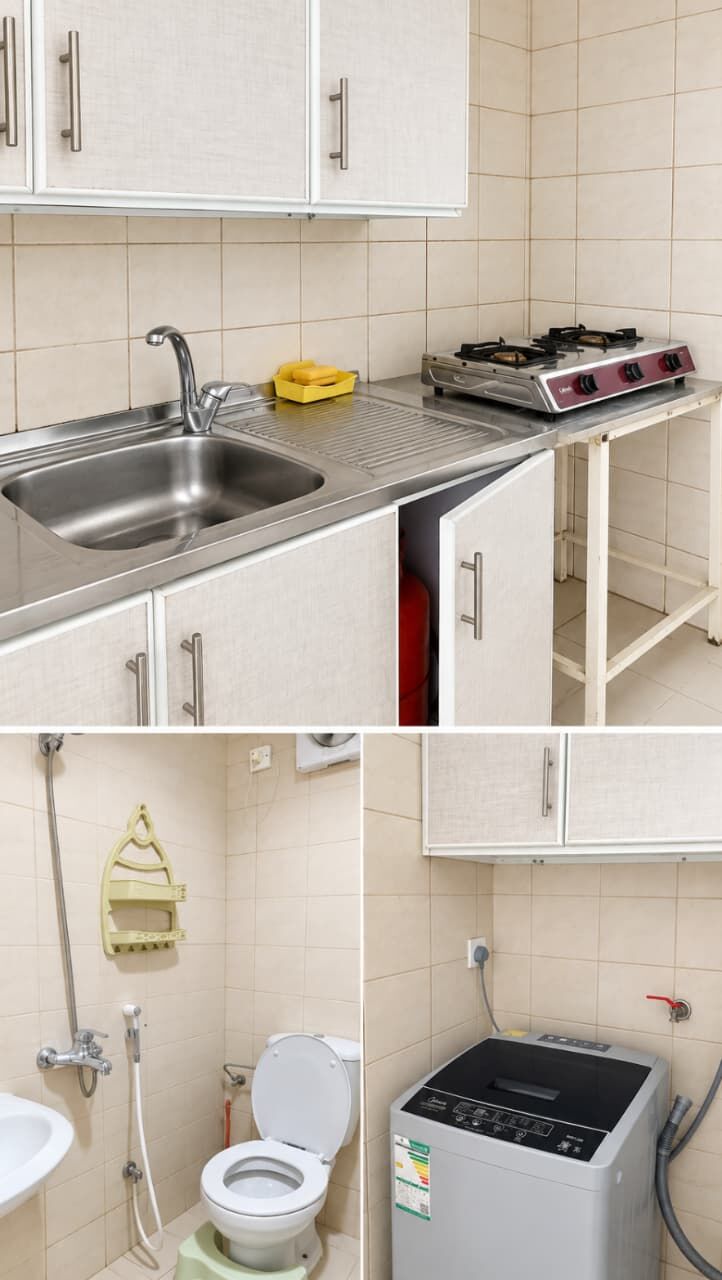 Al Aziziyah, Apartments, Flats, Houses & Villas, SAR 2400/month,  1 BR,  One BHK Ground Floor Apartment
