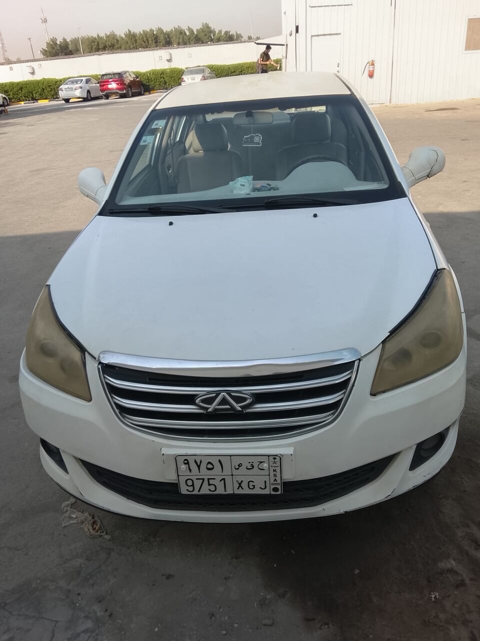 Jubail Industrial City, Vehicles, Cars & Trucks , SAR 14900,  Chery E5,  2014,  Automatic,  191000 KM,   - 191K Driven , White ,  Transmission ,LED Display  - Neat And Clean