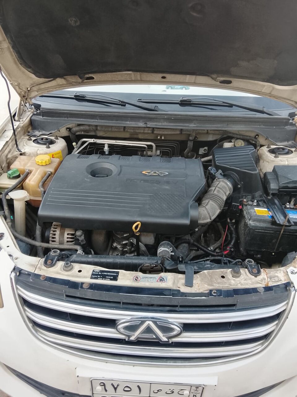 Jubail Industrial City, Vehicles, Cars & Trucks , SAR 14900,  Chery E5,  2014,  Automatic,  191000 KM,   - 191K Driven , White ,  Transmission ,LED Display  - Neat And Clean