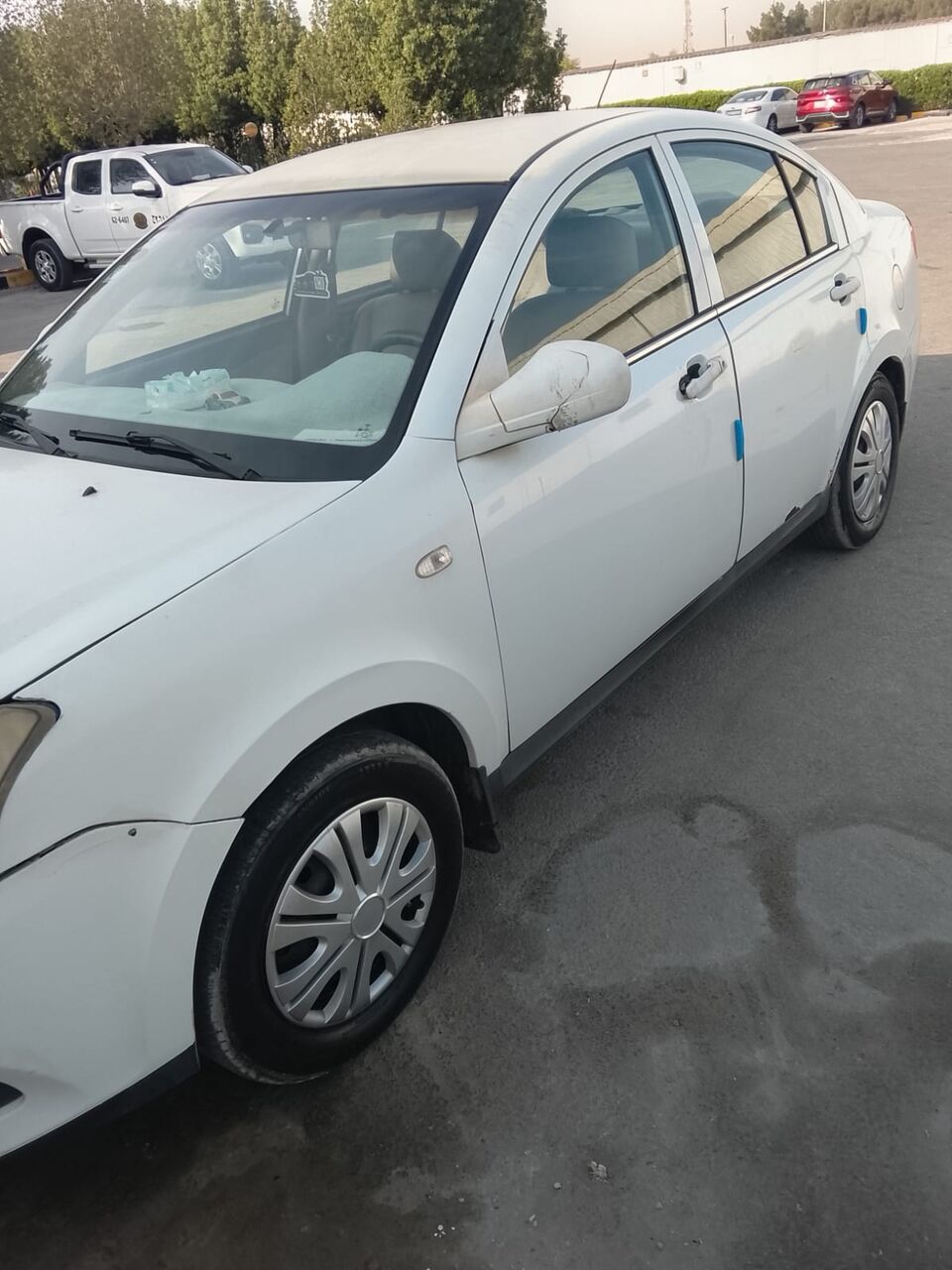 Jubail Industrial City, Vehicles, Cars & Trucks , SAR 14900,  Chery E5,  2014,  Automatic,  191000 KM,   - 191K Driven , White ,  Transmission ,LED Display  - Neat And Clean