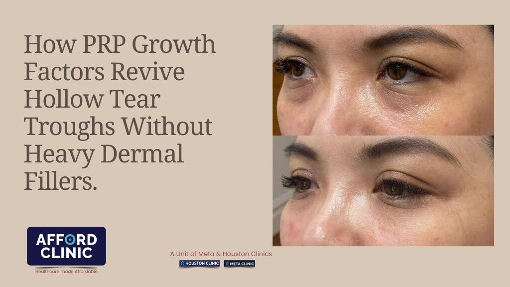 Al Nahda, Health, How PRP Growth Factors Revive Hollow Tear Troughs AFFORD CLlNIC