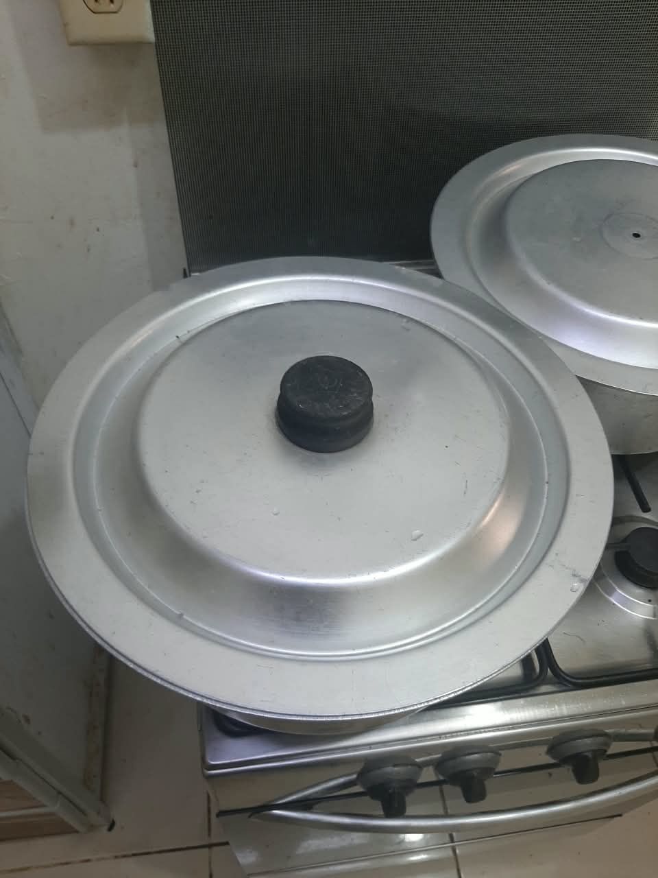 Yanbu, Household Items, SAR 40,  Big Silver Aluminum Cookware
