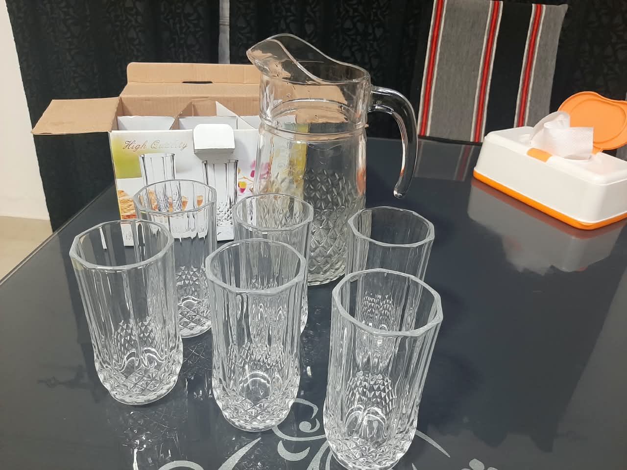Yanbu, Household Items, SAR 20,  Jug Glass Set