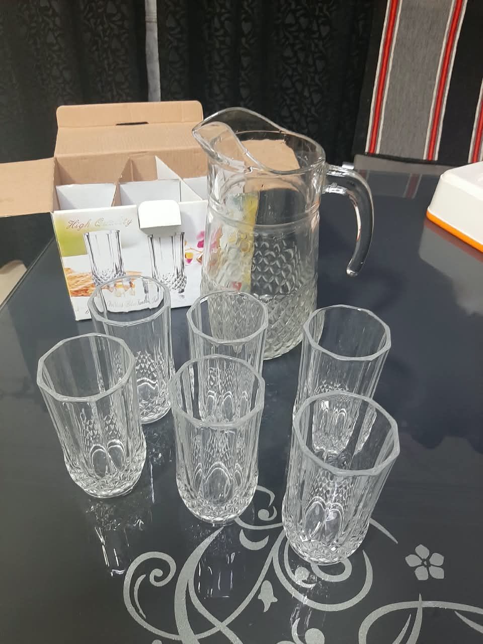 Yanbu, Household Items, SAR 20,  Jug Glass Set