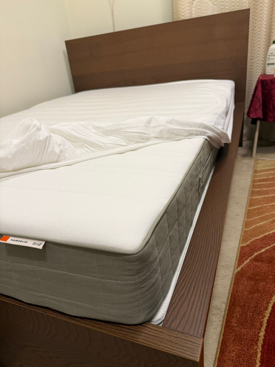 Khobar, Furniture, SAR 750,  Ikea Bed With Mattress