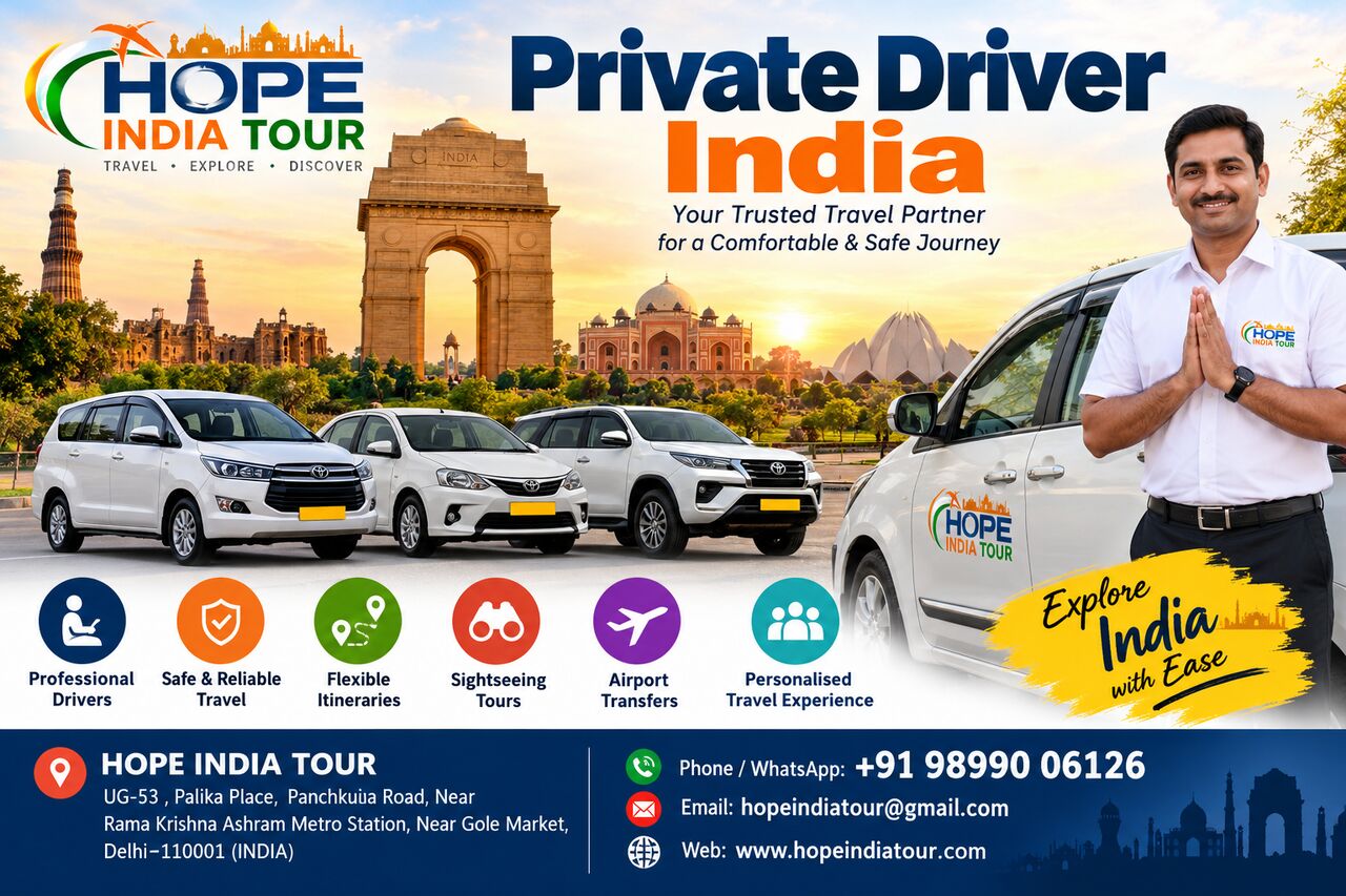 New Delhi, Travel, Private Driver India