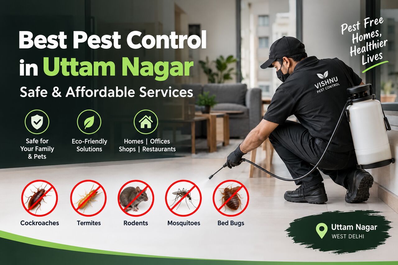 New Delhi, Household, Best Pest Control In Uttam Nagar &ndash; Safe & Affordable Services