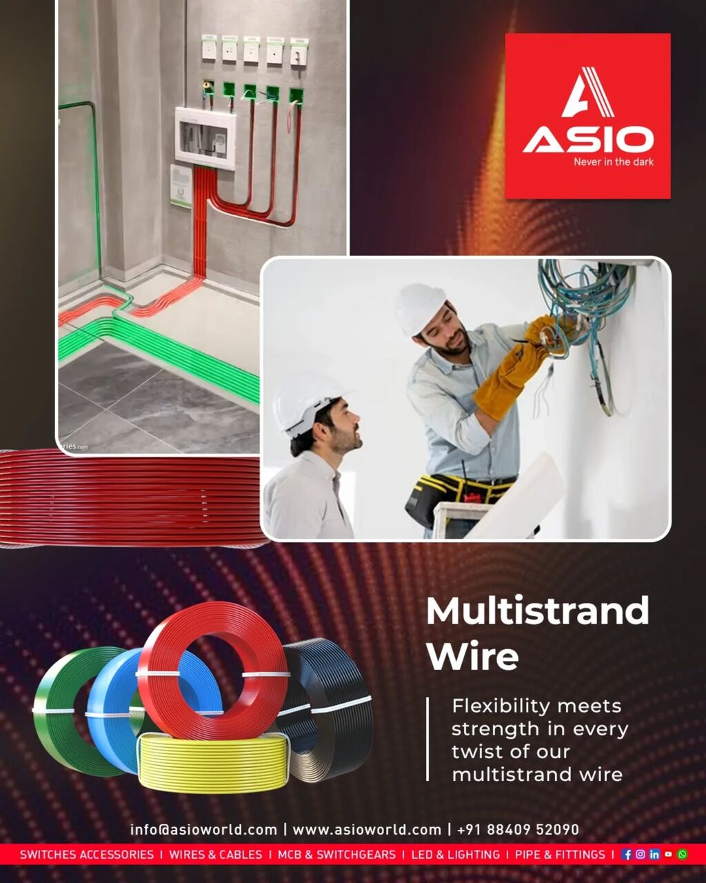 Lucknow, Electronics, Wires And Cables Manufacturers In India | Asio Electricals